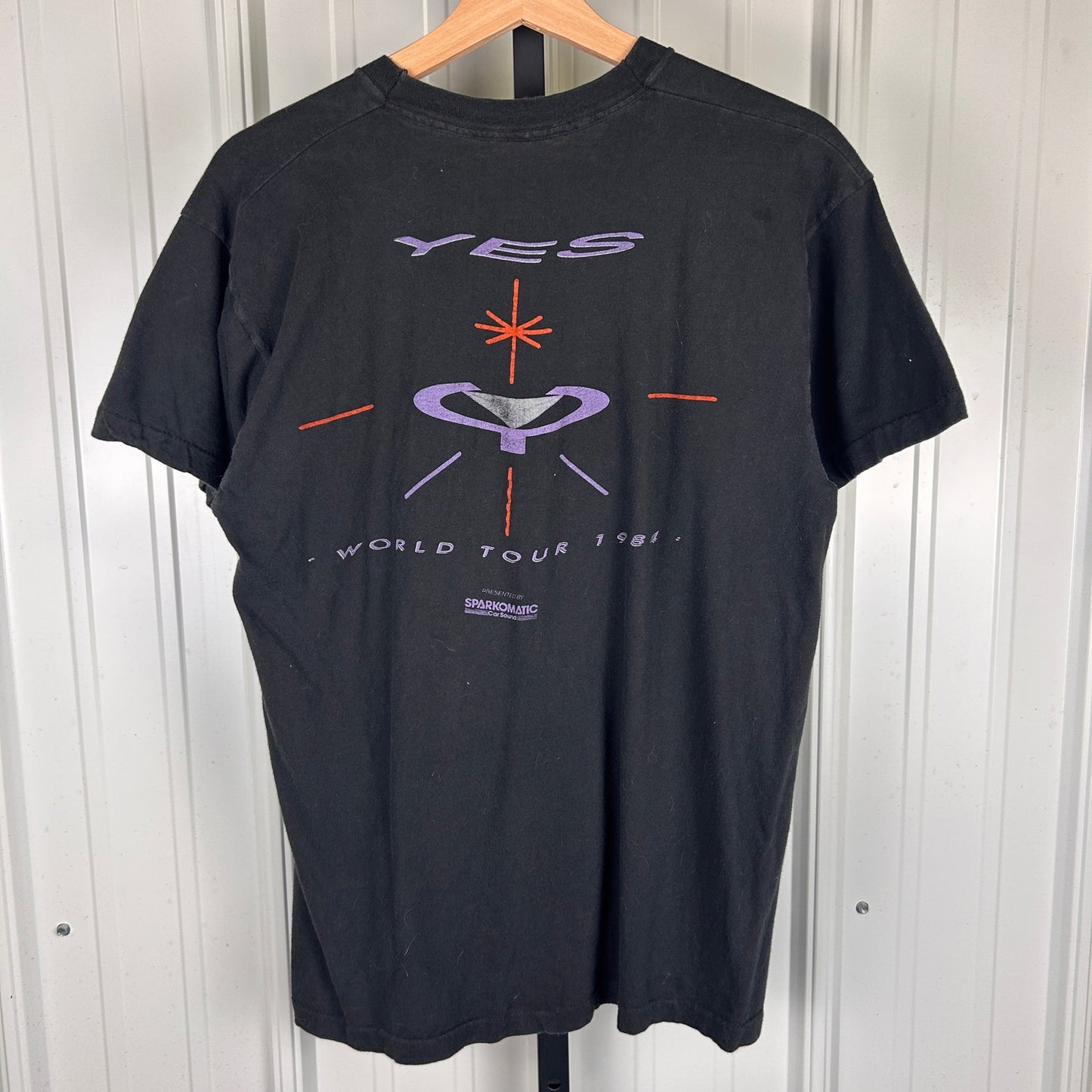 Vintage Yes Band 1984 World Tour Screen Stars XL Band Tee