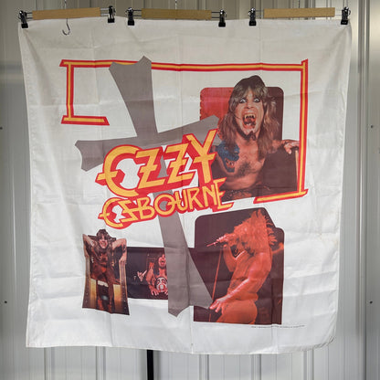 Ozzy Osbourne 1983 Bark at the Moon Wall Tapestry 45" x 45"