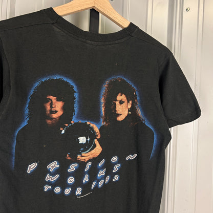 Vintage HEART Band 1983 Passion Works Tour RARE Small Tee