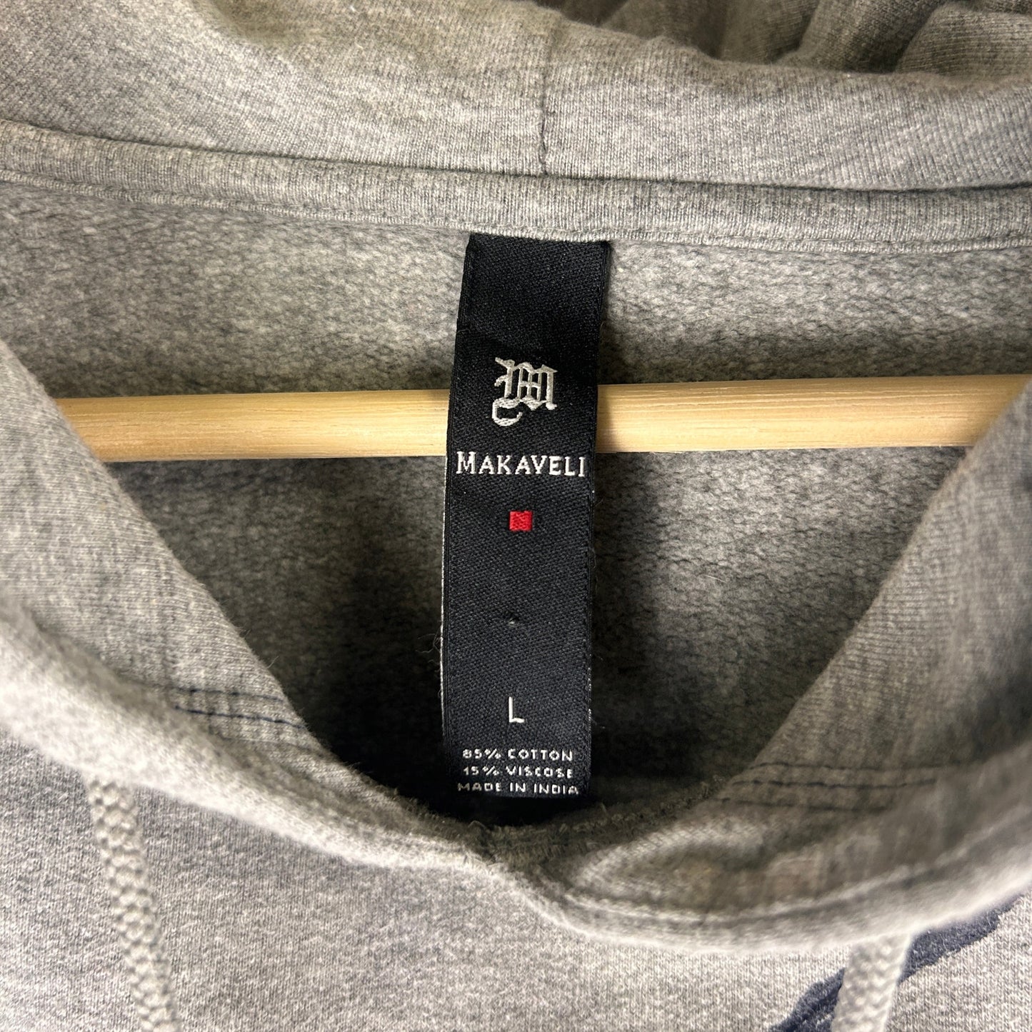 Makaveli Branded Y2K Southpole Style Skater Large Baggy Hoodie