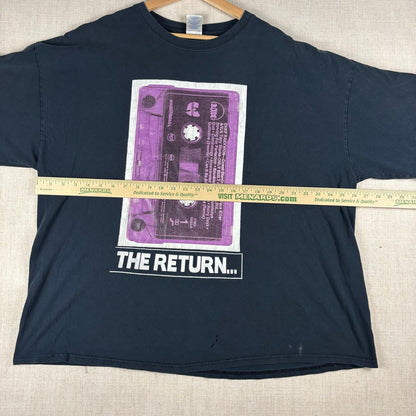 Vintage Wu Tang Clan Purple Tape Raekwon Cuban Linx Pt 2 Rare 3XL Rap Tee