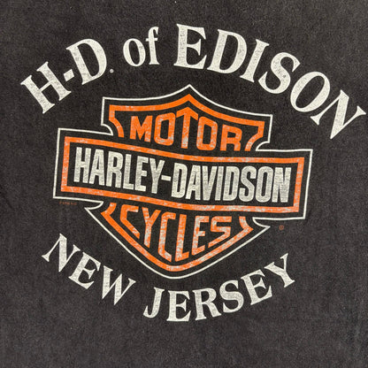 Vintage Harley Davidson V Flame 1998 Rare Biker Tee XL