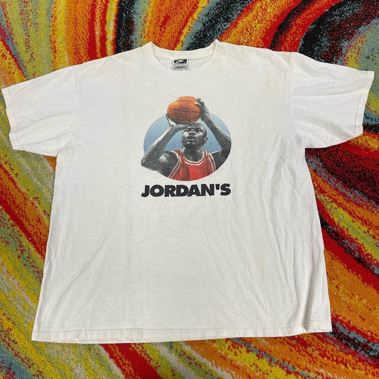 Vintage Nike Micheal Jordan's Back Chicago Bulls XL 90s Tee