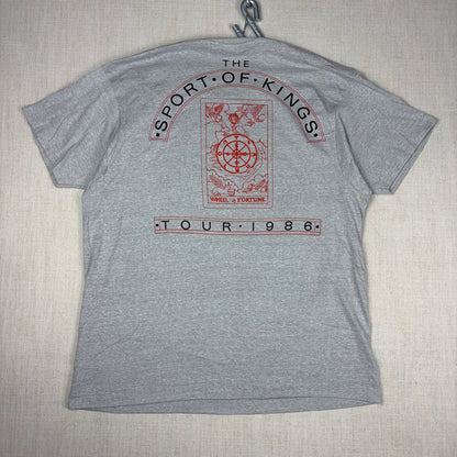 Vintage Triumph Shirt The Sport of Kings Tour 1986 XL
