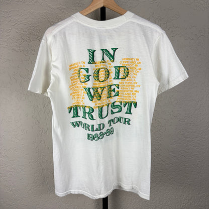 Stryper 1988 In God We Trust World Tour Concert Large Band Tee