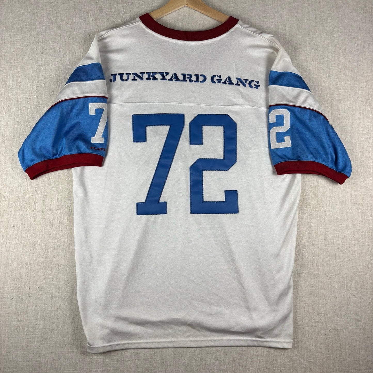 Fat Albert Y2K Platinum Fubu Junkyard Gang XXL Football Jersey