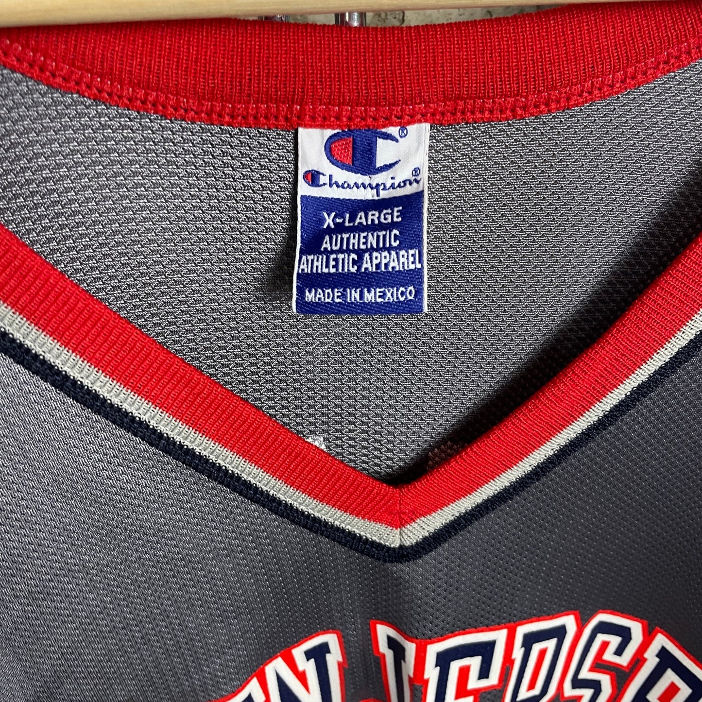 Stephon Marbury New Jersey Nets Champion 2000s XL NBA Basketball Jersey