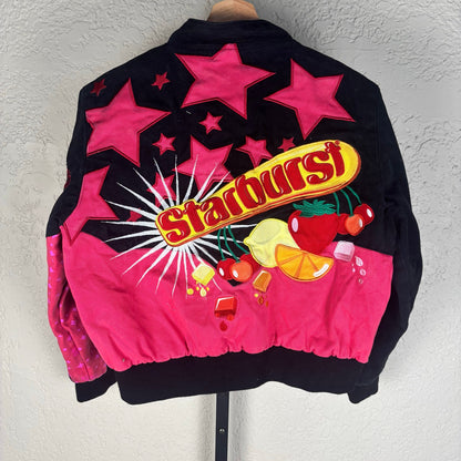 Rare JH Design Starburst Embroidered Kids Large Racing Jacket