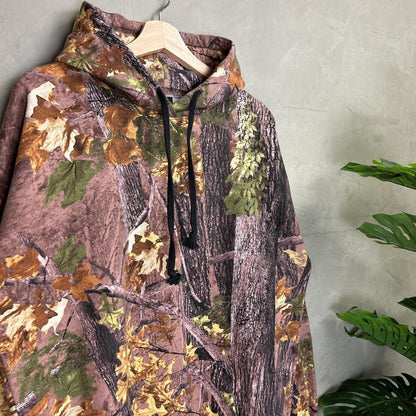 RealTree Camo Large Thunder Sportswear Copper Tinted Hoodie