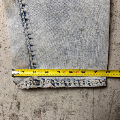 True Religion Ricky Relaxed Straight Fit Super T Acid Wash 36" Y2K Jeans