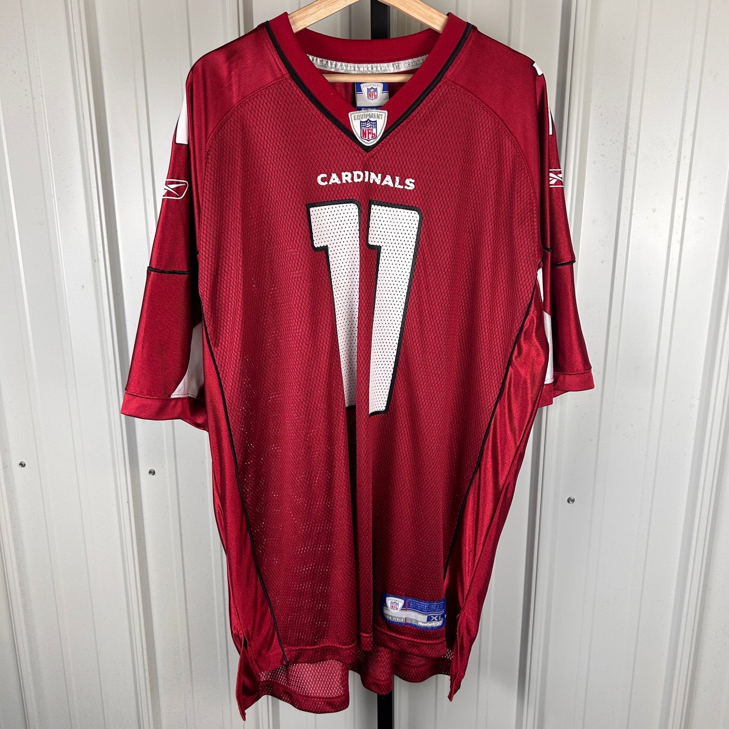 Larry Fitzgerald Y2K Arizona Cardinals NFL Reebok XL Jersey