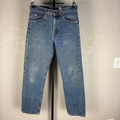 Vintage Levis 505 Orange Tab 31x32 Staight Fit Regular Mens Jeans