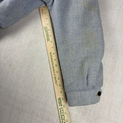 Vintage 1950s Rockabilly Fleck Pocket Loop Sport Ricky Jacket Large