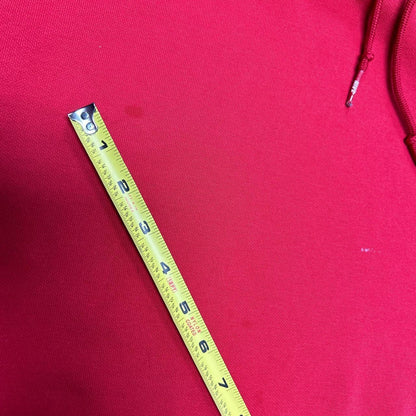 Nike Tonal Basic Essential “Cherry” XXL 2000s Silver Tag Hoodie