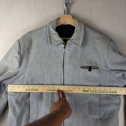 Vintage 1950s Rockabilly Fleck Pocket Loop Sport Ricky Jacket Large