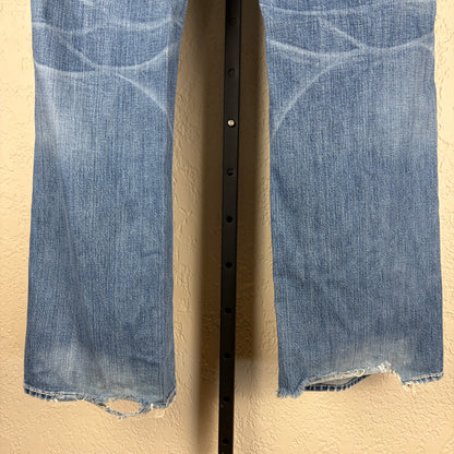 True Religion Rainbow Billy Sz 38 Cotton Distressed Jeans