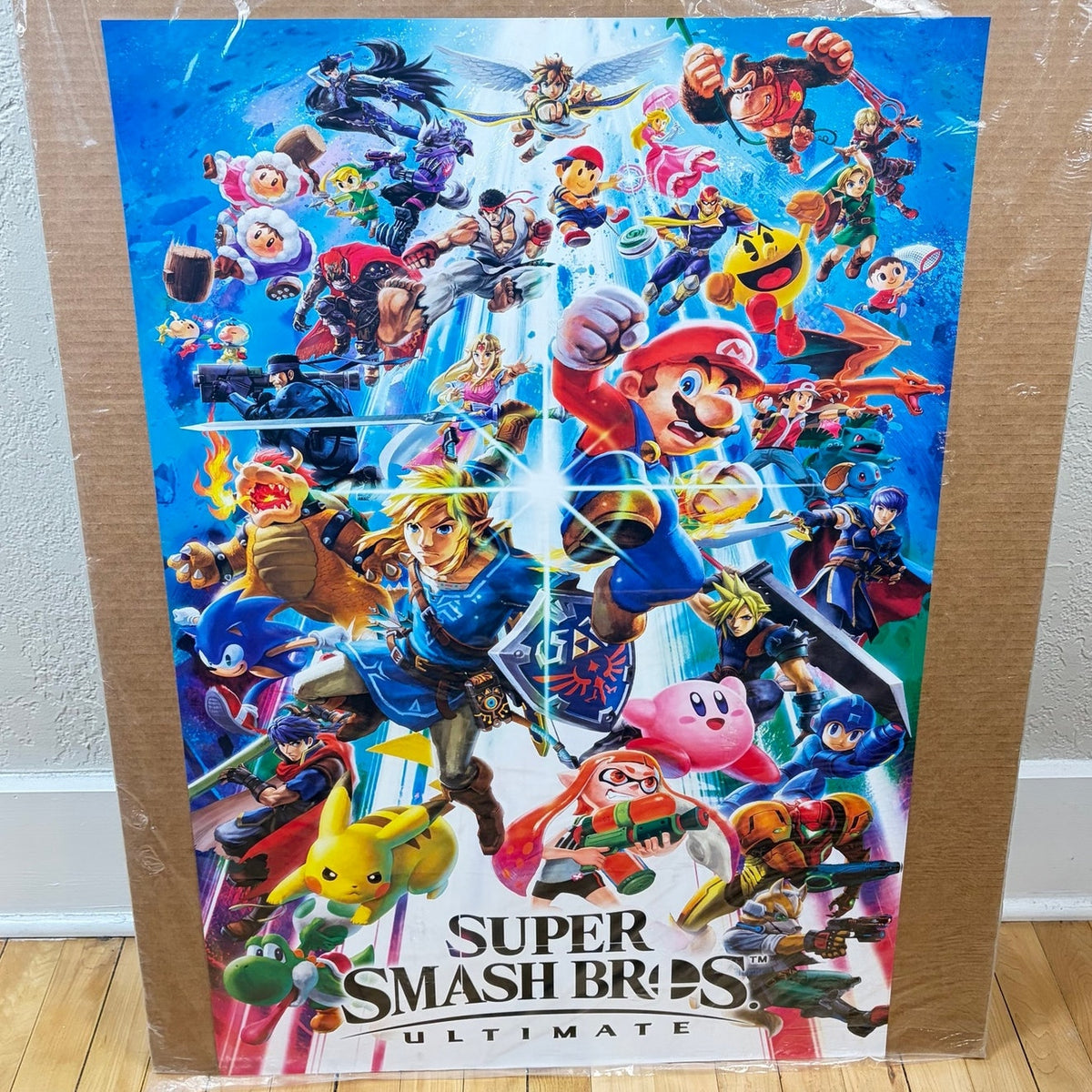 Super Smash Bros Video Game Poster 24" x 36"
