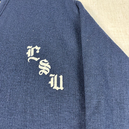 Vintage Champion Doran Casual LSU Tigers Medium V Neck Sweater