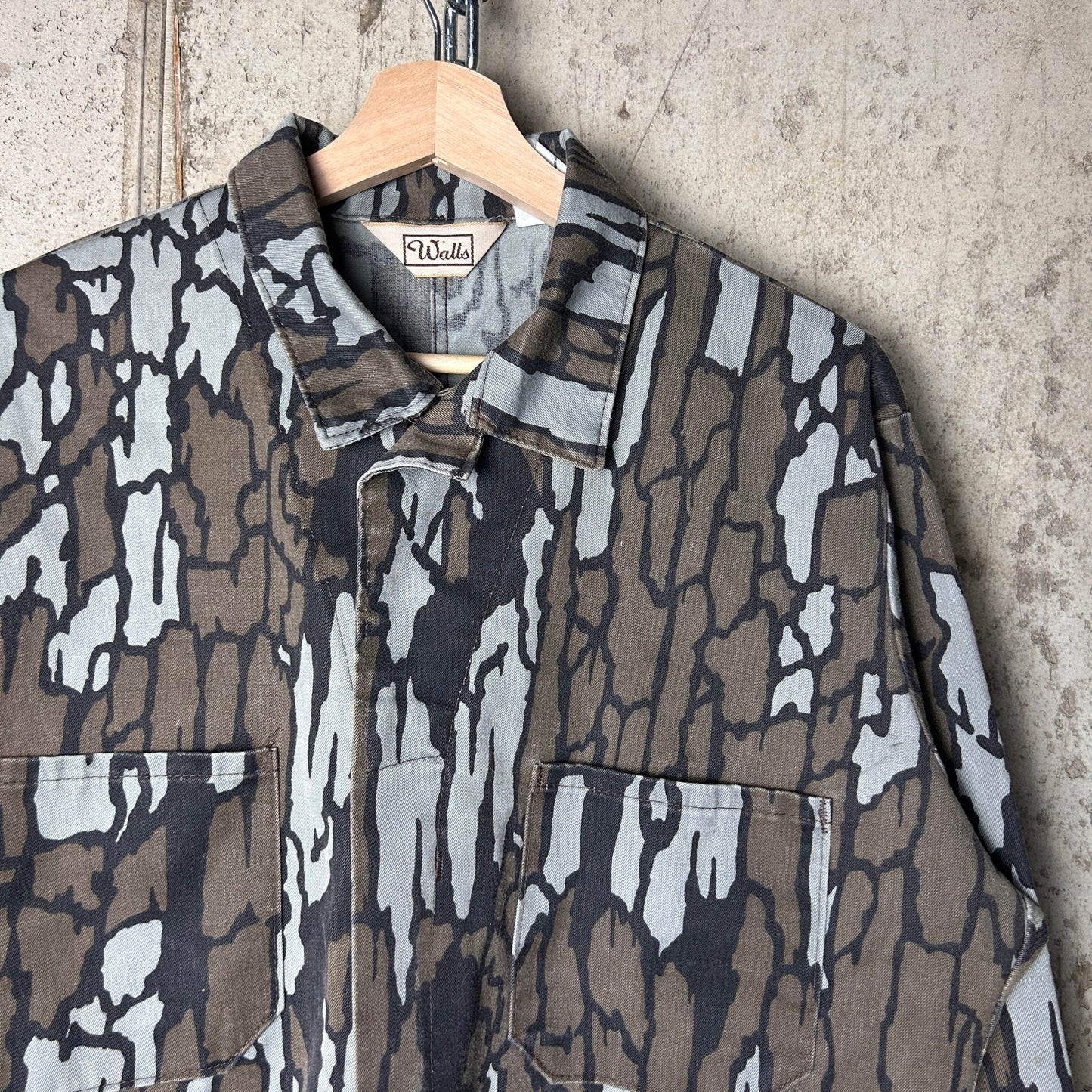 Camo Super Cropped Walls Mossy Oak Button Large Light Jacket
