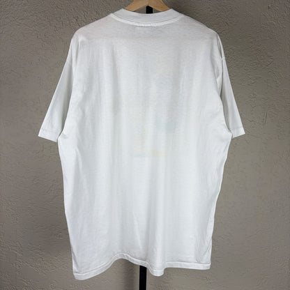 Bill Clinton Hilary Clinocchio Political Humor Parody Vintage 90s XL Tee