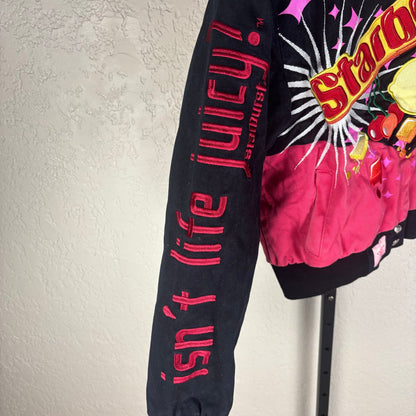 Rare JH Design Starburst Embroidered Kids Large Racing Jacket