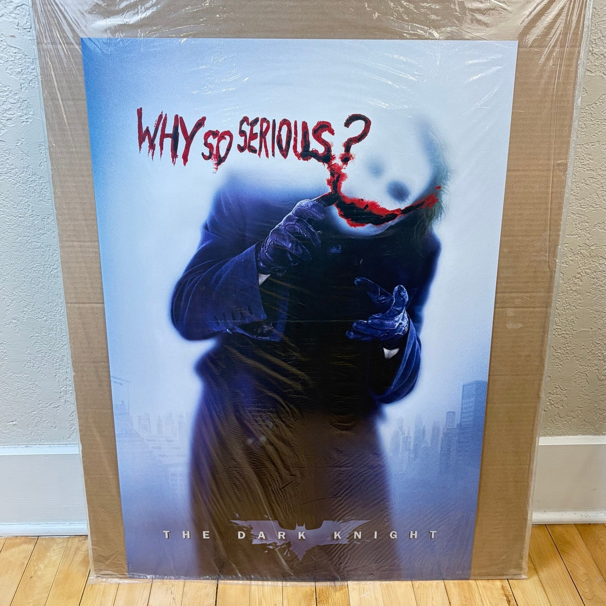 Batman The Dark Knight Joker Why So Serious Poster 24" x 36"