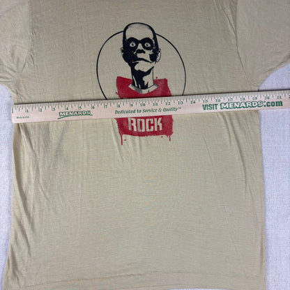 Vintage 80s Z Rock Hard Rock Metal Radio Station Zombie Shirt XL