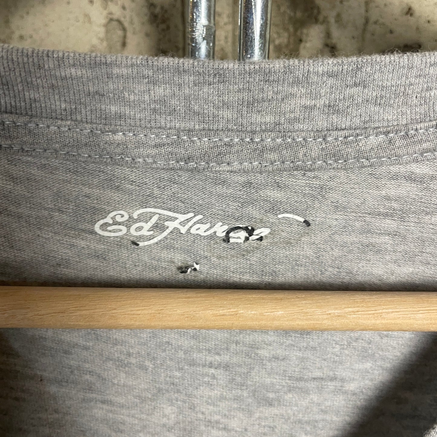 Ed Hardy Tattoo Bird Skull Traditional Shirt Boxy L Y2K Don