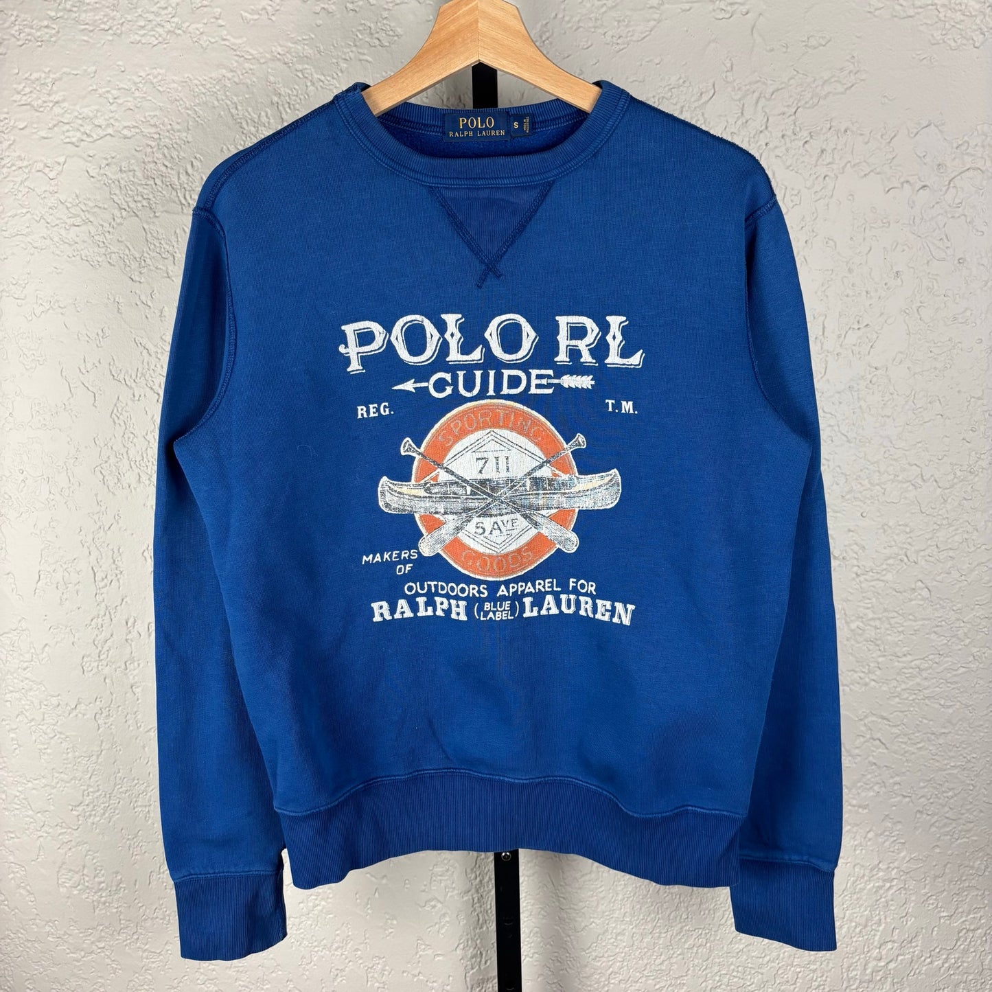 Polo Ralph Lauren Sportsman Guide Canoe Small Crewneck