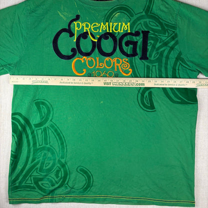 Coogi Premium Colors 4XL Embroidered Y2K T Shirt
