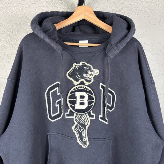 Gap x BKC Varsity Afterhood Style Student Power Panther Logo XL Hoodie