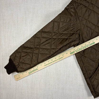 Vintage OshKosh B'Gosh 1960s Large Brown Quilted Jacket