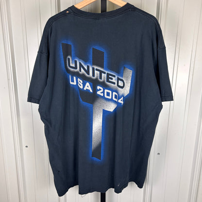 Vintage Judas Priest Crazy Distressed 2004 United USA XXL Tour Tee