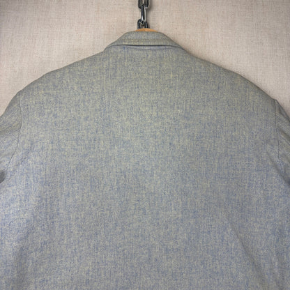 Vintage 1950s Rockabilly Fleck Pocket Loop Sport Ricky Jacket Large