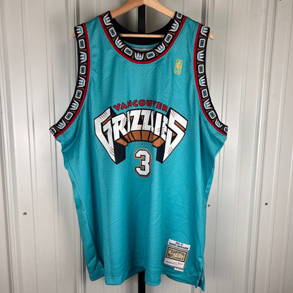 Vancouver Grizzlies NWT 96-97 Shareef Abdur-Rahim Mitchell And Ness 3XL Jersey