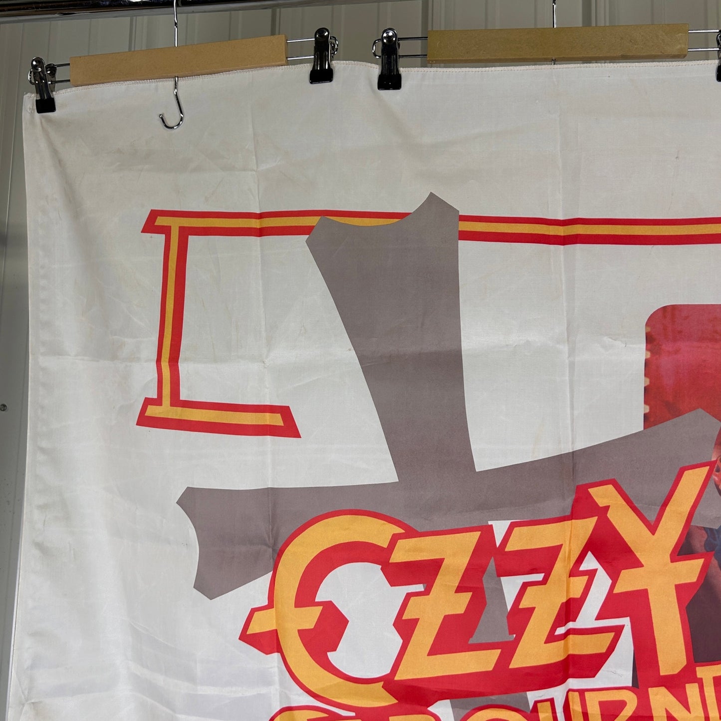 Ozzy Osbourne 1983 Bark at the Moon Wall Tapestry 45" x 45"