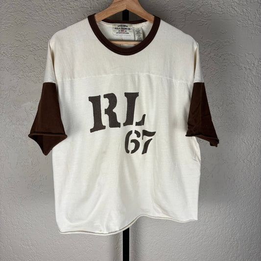 Polo Ralph Lauren Jeans Co. 1967 Boxy Large Two Tone Shirt