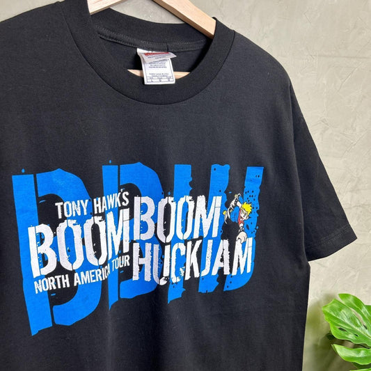 Tony Hawk Boom Boom Huck Jam North American Tour Large 2000s Shirt
