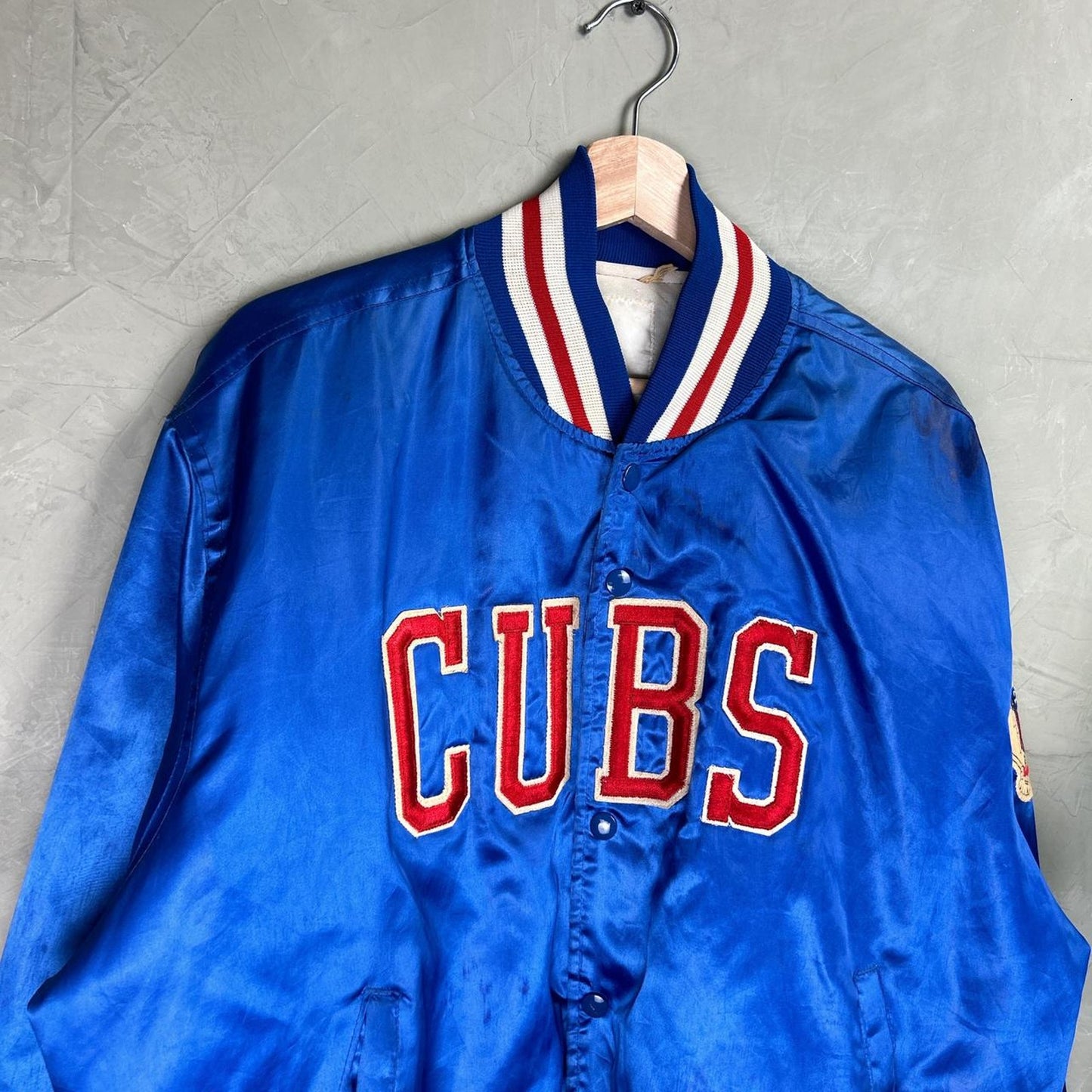 Vintage Chicago Cubs MLB Satin XL Varsity Jacket 80s/90s