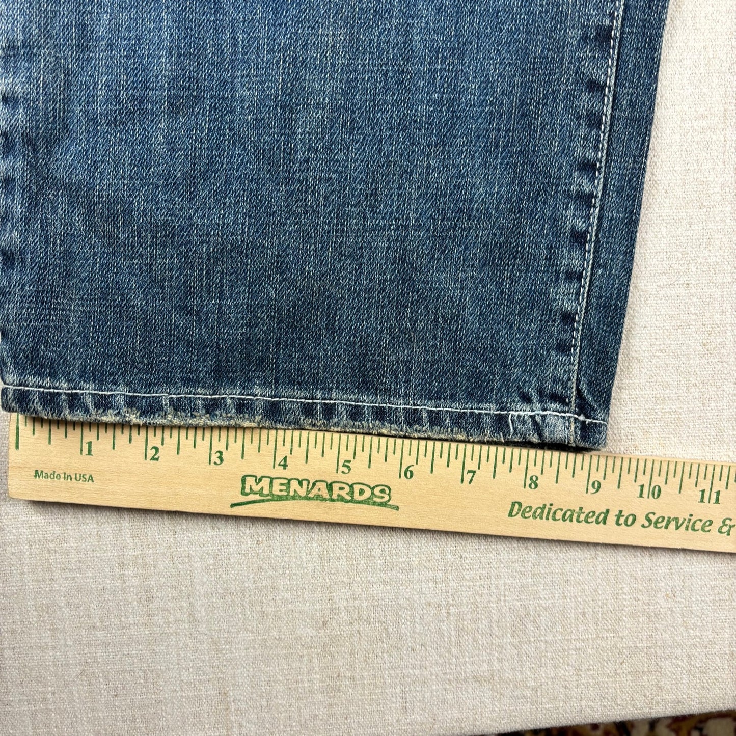 Foundation LRG Jeans Y2K NWT Embroidered Scallywag Skater Sz 36