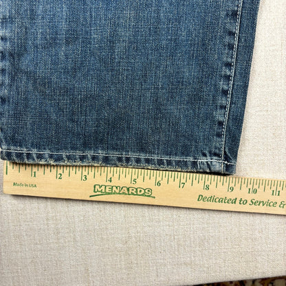 Foundation LRG Jeans Y2K NWT Embroidered Scallywag Skater Sz 36