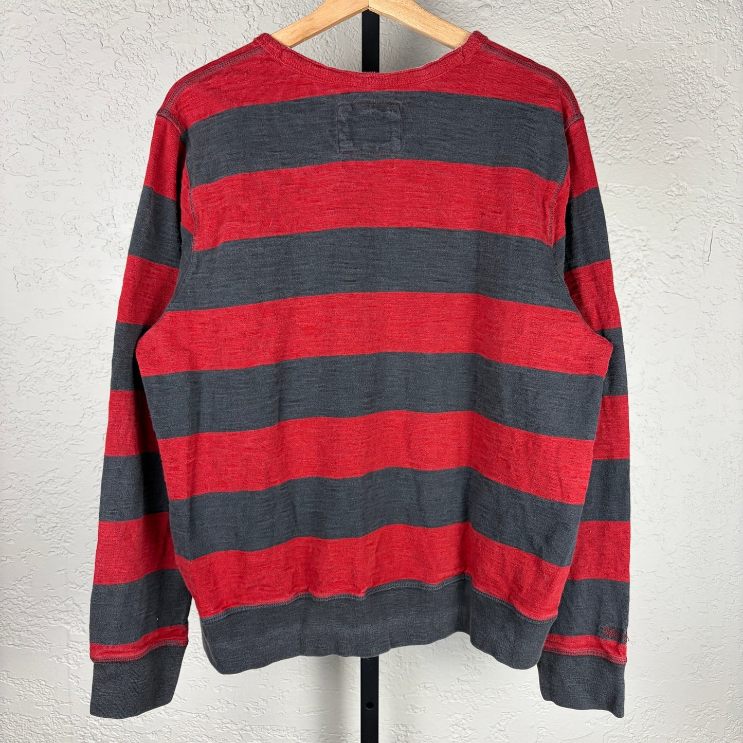 Marc Ecko Cut And Sew Gothic Emo Freddy Kruger Large Cardigan