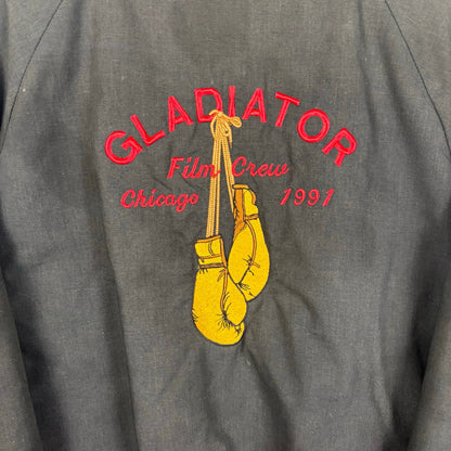 Gladiator 1991 Film Crew Boxing Movie Cuba Gooding Jr XXL Rare Bomber Jacket