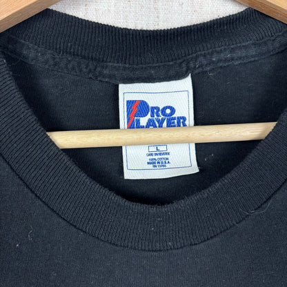 Chicago Bulls Championship Ring Jordan Tee Black Vintage 1997 L