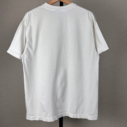 Chicago Bulls Whoop There It Is 90s Michael Jordan 3 Peat Large tee