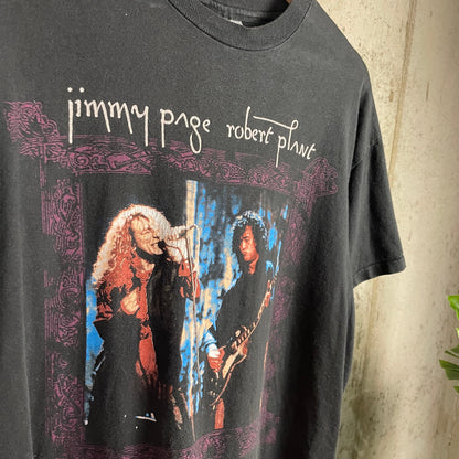 Jimmy Page 1995 Robert Plant World Tour Merch Large Shirt