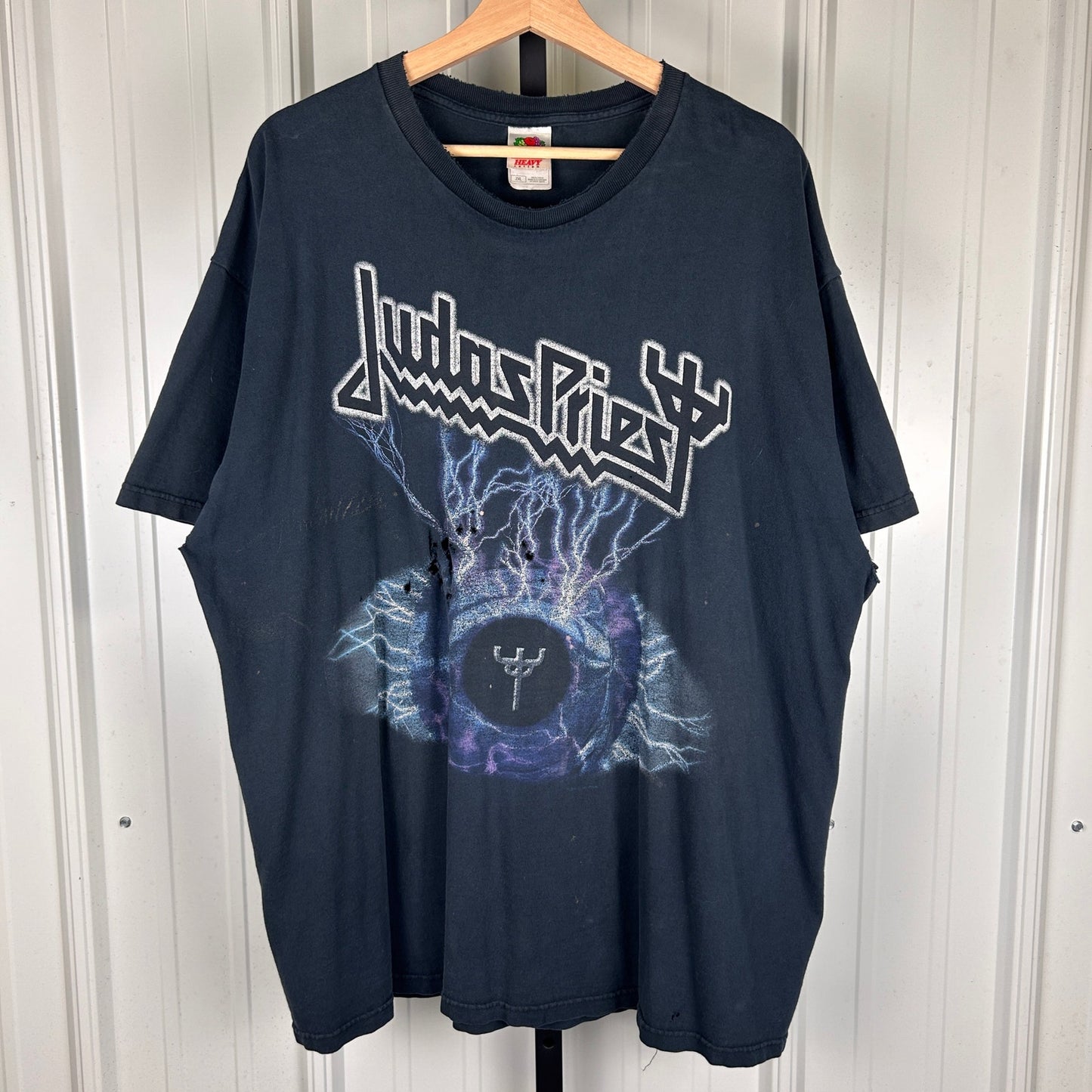 Judas Priest Crazy Distressed 2004 United USA XXL Tour Tee