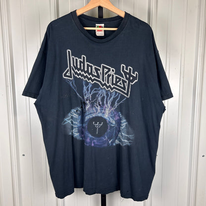 Judas Priest Crazy Distressed 2004 United USA XXL Tour Tee