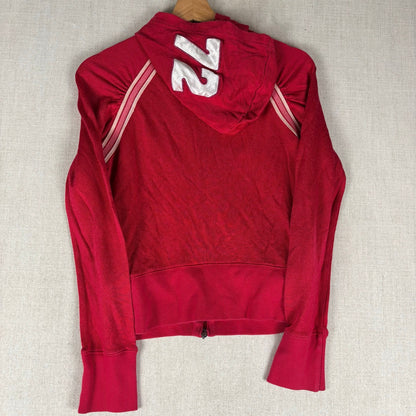 Y2K Velour Hot Pink Low Rise Track Suit 2Pc Set Ecko Red #72 Varsity Style M/L