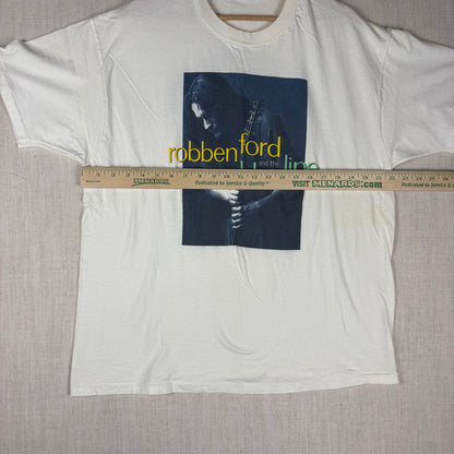 Vintage Robben Ford And The Blue Line Tour Jazz Blues XL Shirt